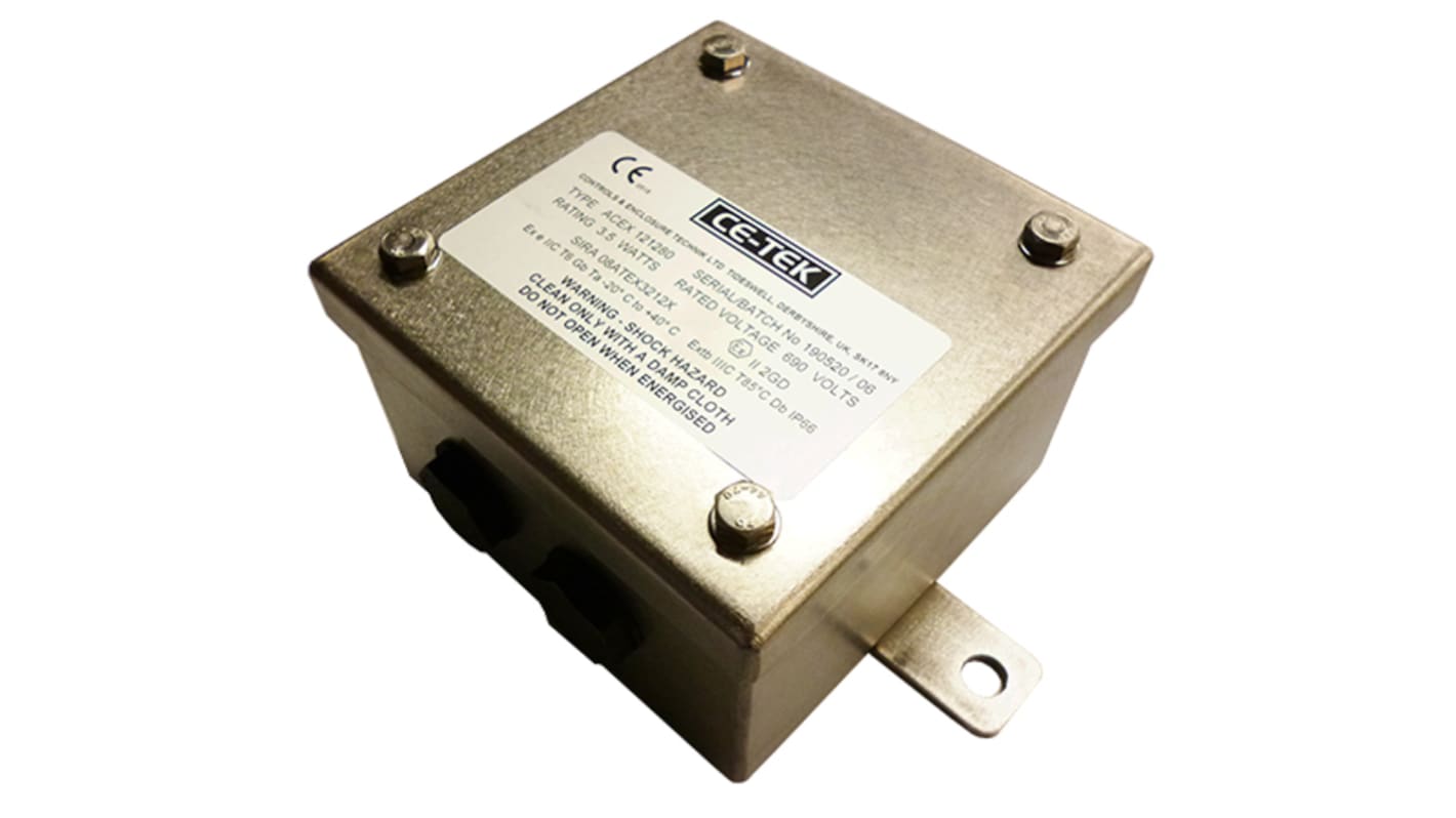 ACEX121280PA | CE-TEK ACEX Series Junction Box, IP66, 4 ACEX121280PA | CE-TEK ACEX Series Junction Box, IP66, 4