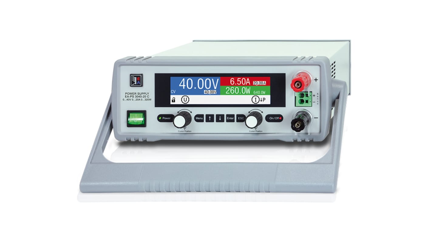 EA Elektro-Automatik EA-PS 3000 B Series Digital Bench Power Supply, 0 → 40V, 0 → 40A, 1-Output, 0