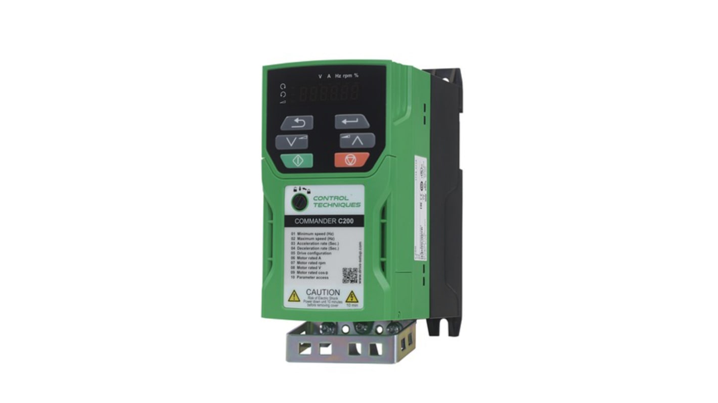 Rs-Online Inverter Control Techniques 0 75 kW 200 → 240 V c.a. 1 3 fasi 0 → 550Hz