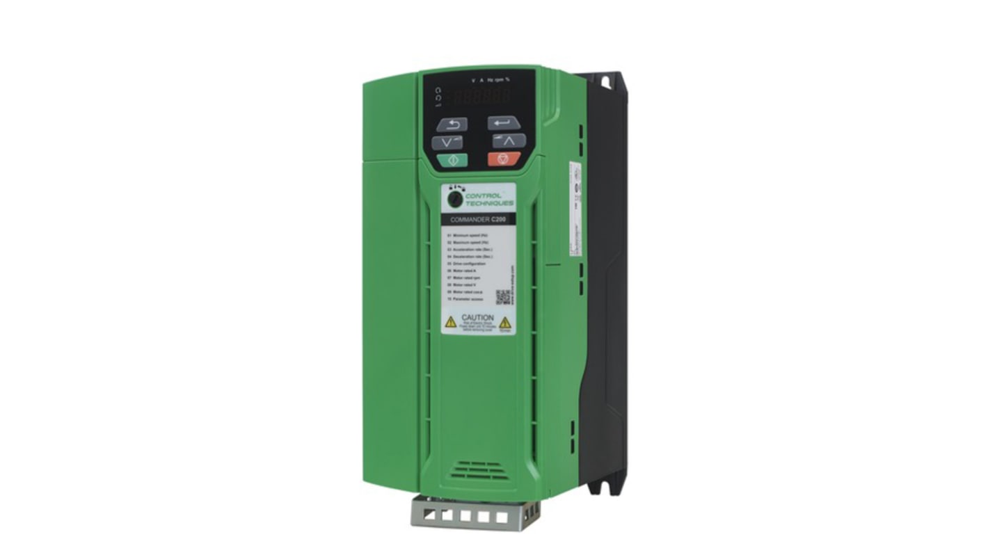 Rs-Online Inverter Control Techniques 7 5 kW 380 → 480 V c.a. 3 fasi 0 → 550Hz