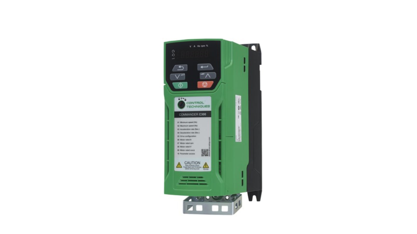 Control Techniques Inverter Drive, 1.5 kW, 1, 3 Phase, 200 → 240 V ac, 7.5 A, C300 Series