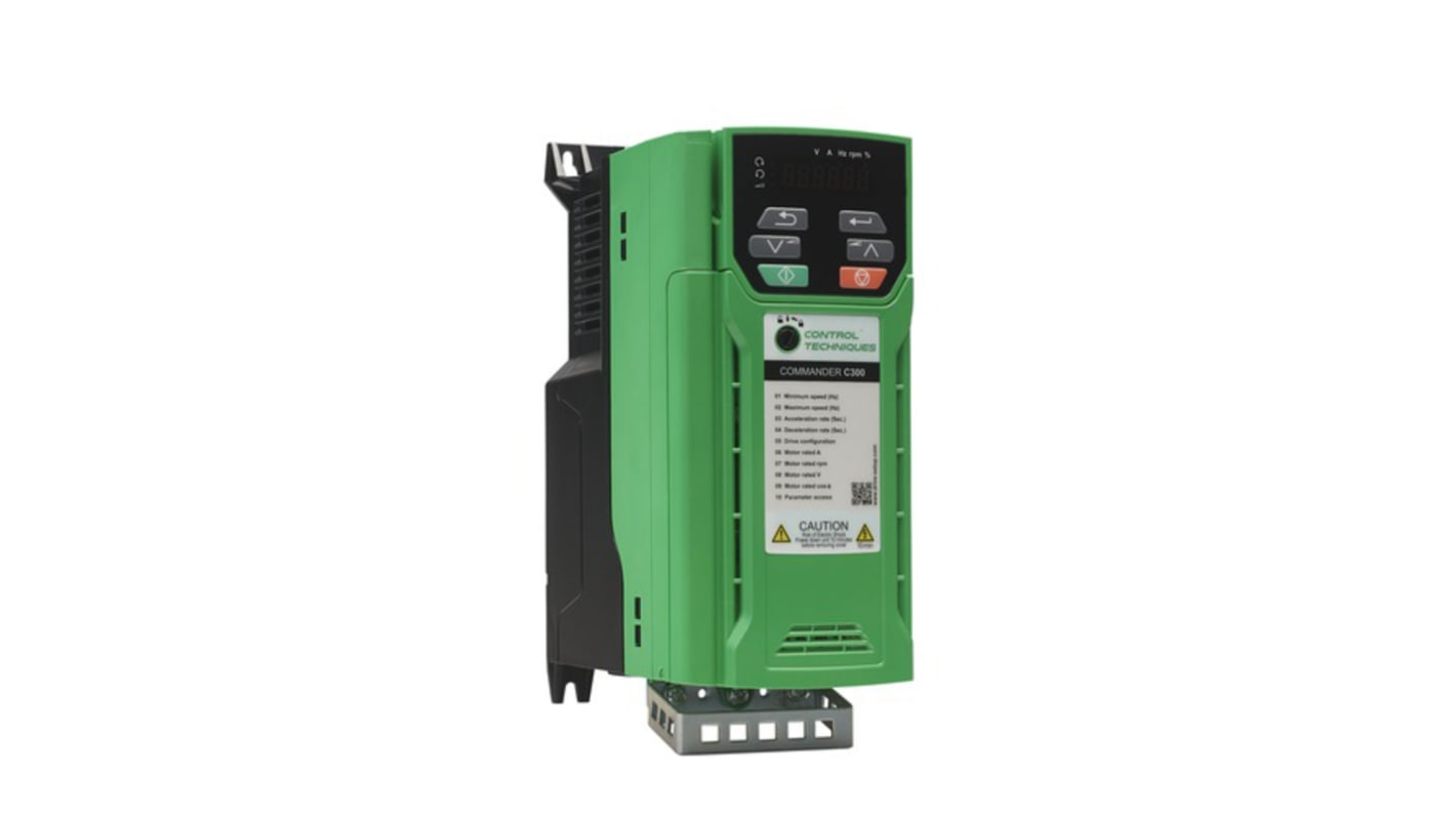 Control Techniques Inverter Drive, 3 kW, 3 Phase, 380 → 480 V ac, 7.3 A, C300 Series