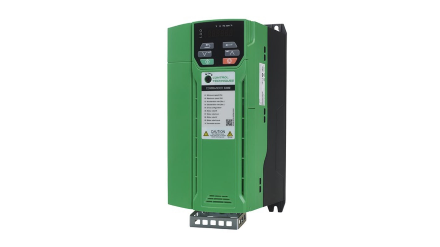 Control Techniques Inverter Drive, 7.5 kW, 3 Phase, 380 → 480 V ac, 17 A, C300 Series