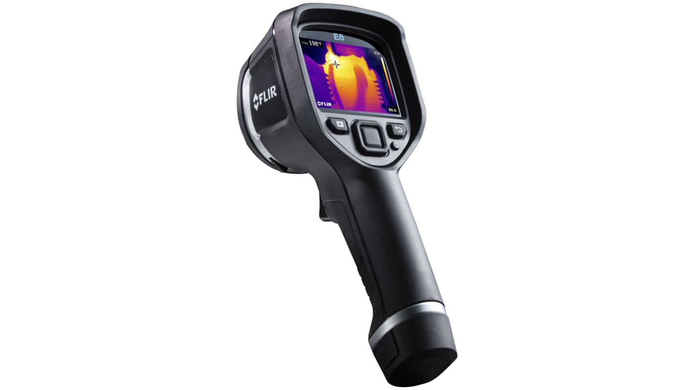 Cámara termográfica con WiFi FLIR E8-XT WiFi, -20 → +550 °C, resolución IR 320 x 240píxel, sin enfoque