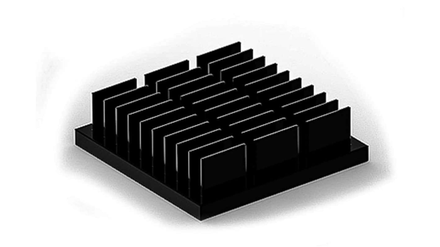 Radiator 25 x 25 x 7mm Kwadrat Uniwersalny Alu