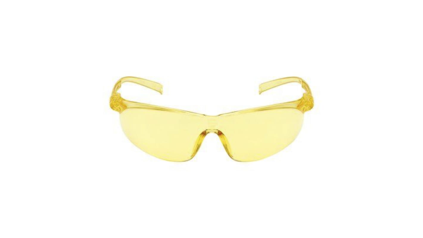 3M Tora Sikkerhedsbriller, Anti-dug belægning, Gult glas