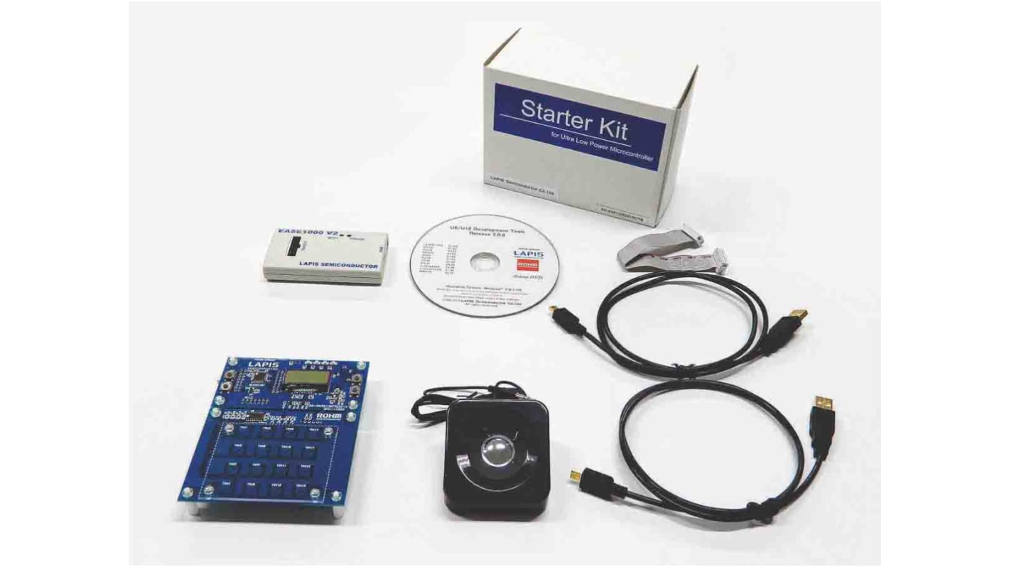 Lapis スタータキット, スタータキット, ML62Q1000 Capacitive Switch Starter Kit, SK-AD01-D62Q1367TB