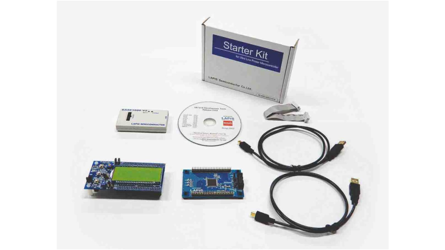 Lapis スタータキット, スタータキット, ML62Q1000 LCD Starter Kit, SK-AD02-D62Q1747TB