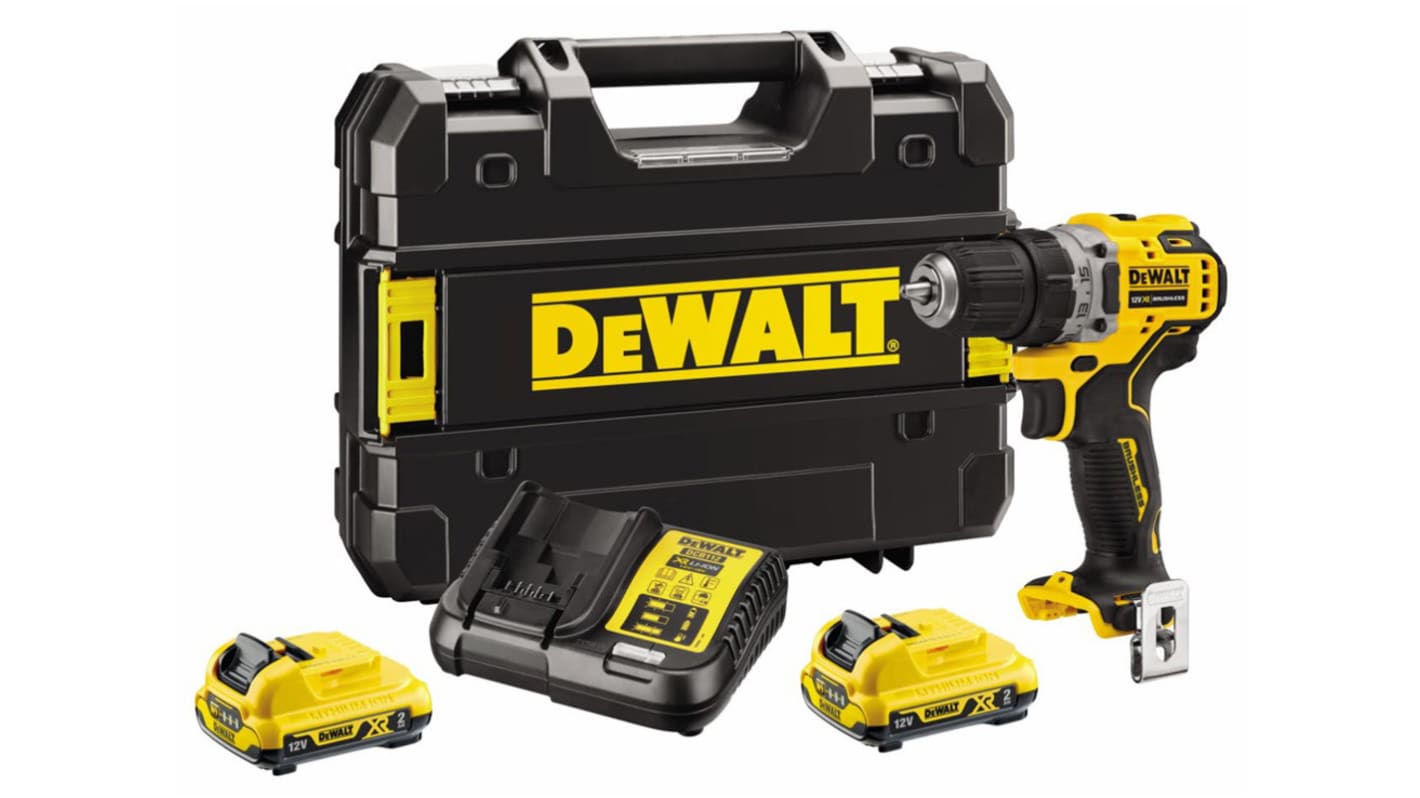 DeWALT XR Keyless 12V Cordless Drill Driver Li-Ion, UK Plug