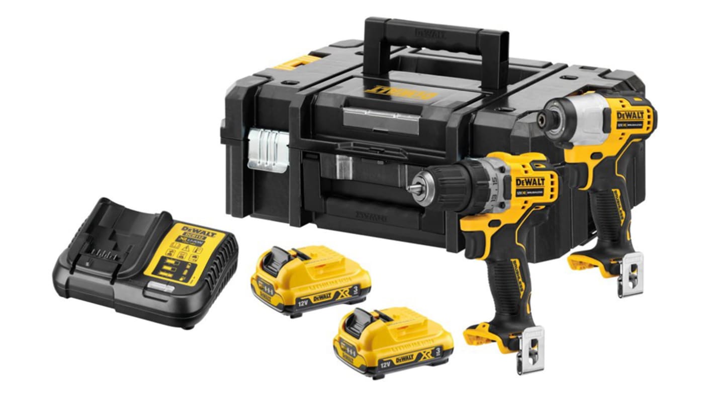 DeWALT DCK2110L2T GB 12V Cordless Cordless Power Tool Kit RS