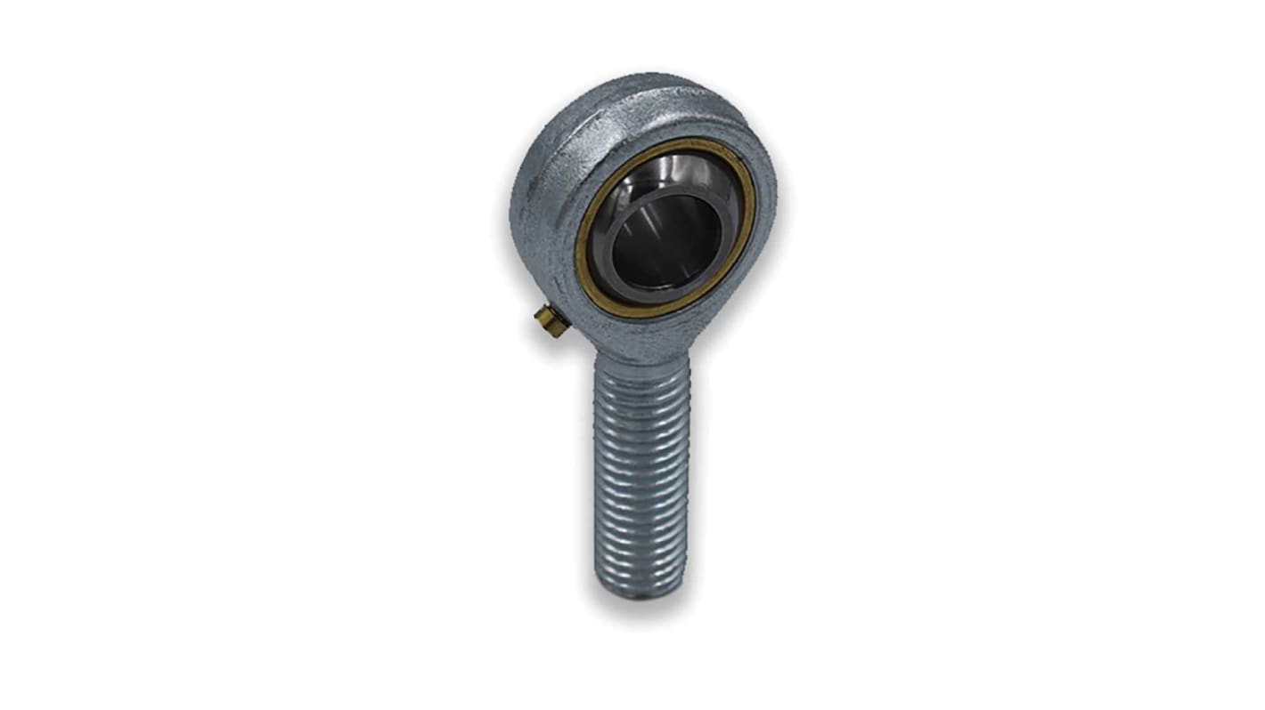 LDK 69mm Kohlenstoffstahl Gelenkkopf, Wellen-Ø 12mm, M12 Male, Traglast bis 10kN
