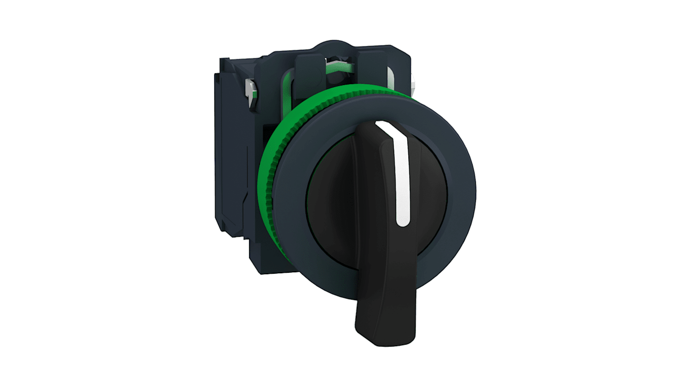 Selettore Schneider Electric XB5FJ21 a 2 posizioni , diam. foro 30mm