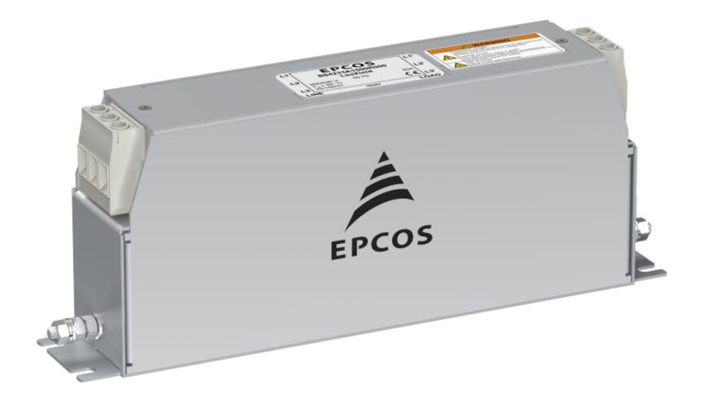 EPCOS 50A 305/530 V ac 150 Hz → 30kHz EMC Filter 3 Phase
