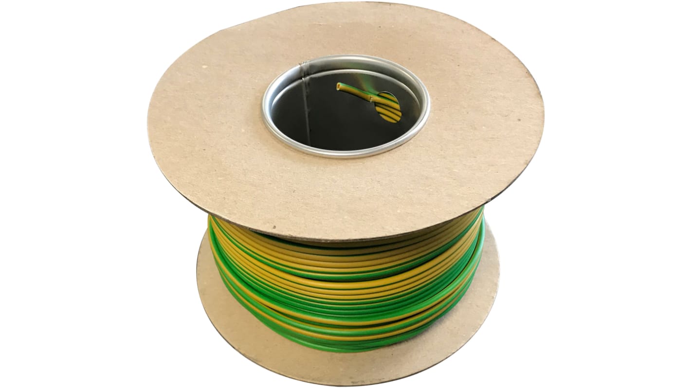RS PRO Brown 25mm² Hook Up Wire, 7/2.14 mm, 50m, LSNH EI5 Insulation