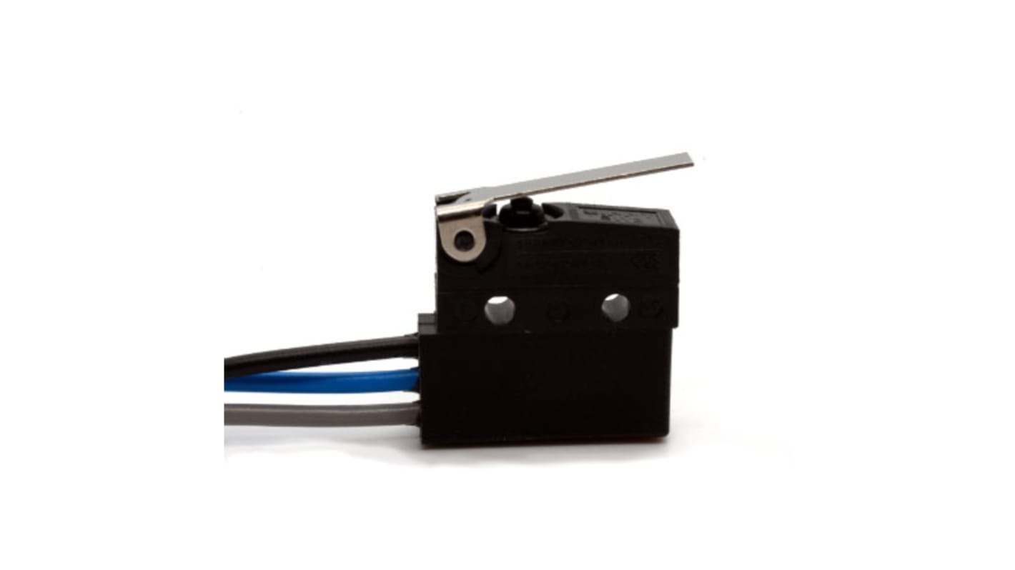 Microinterruttore, Zippy, SP-CO, 6 A, IP67, pre-cablato