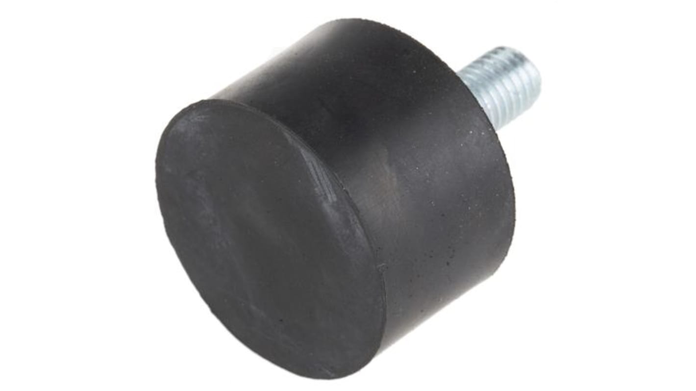 Supporto antivibrazione RS PRO in Acciaio inossidabile, M10, Ø 50mm, H. 55mm
