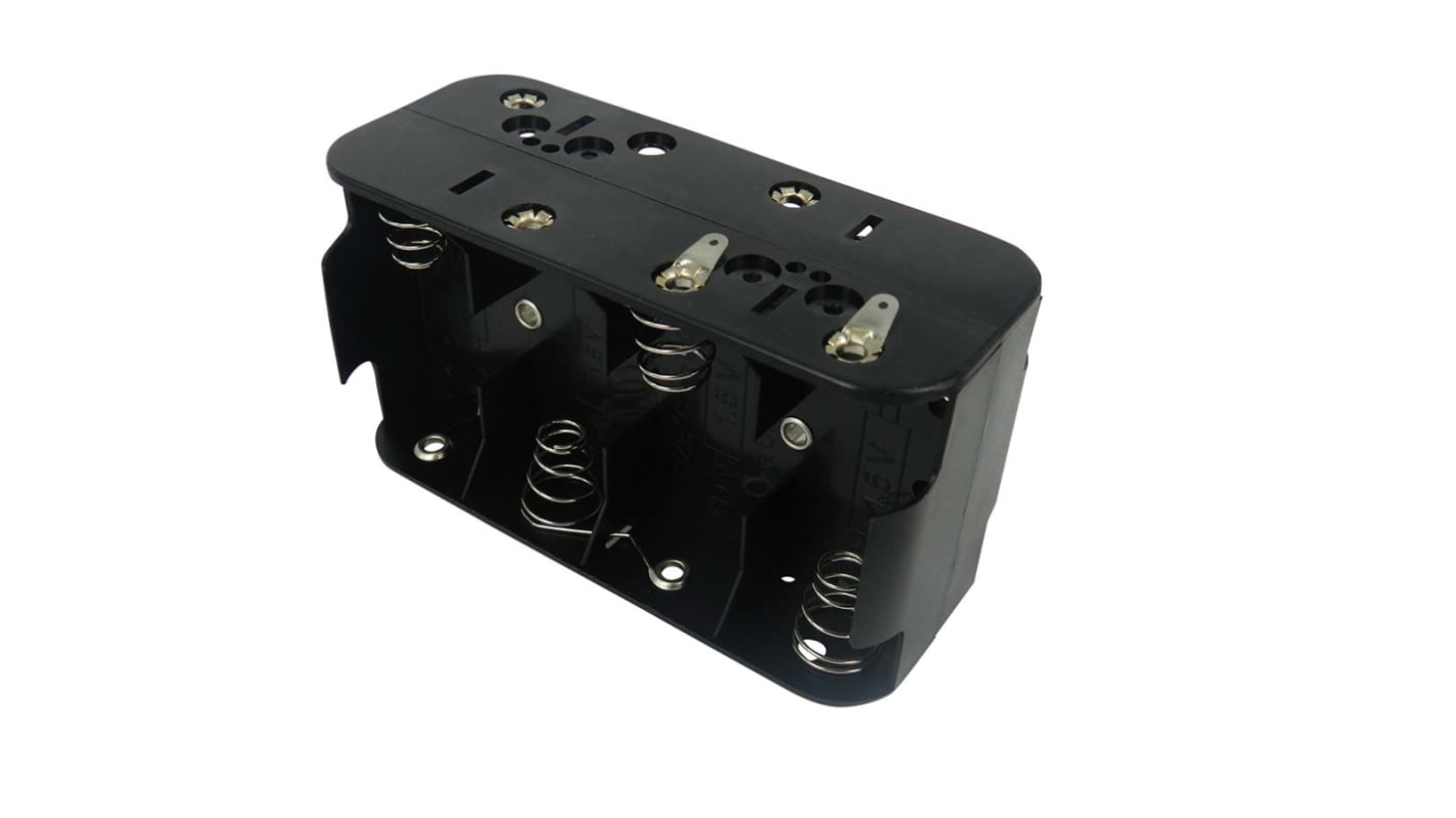 RS PRO C Battery Holder, Solder Tag Contact