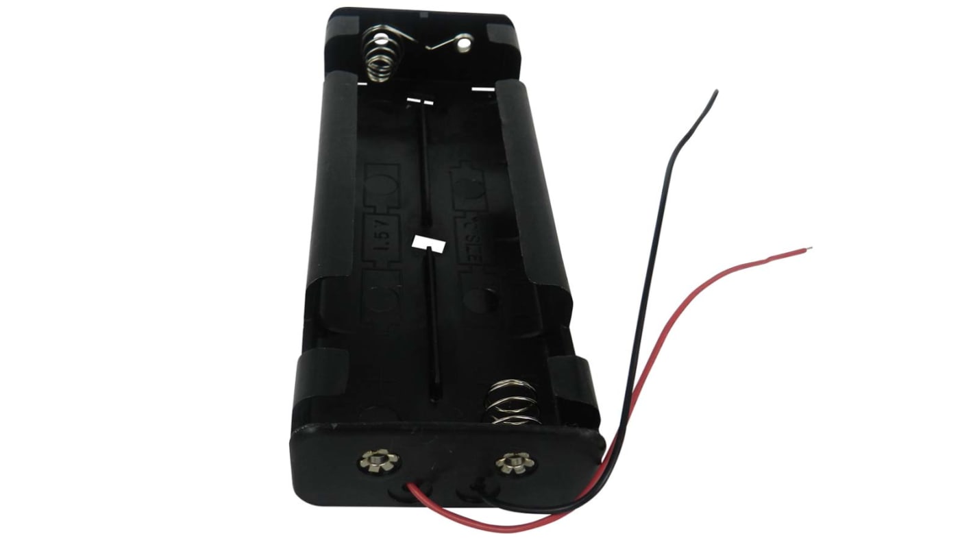 RS PRO C Battery Holder, Coil Spring Contact