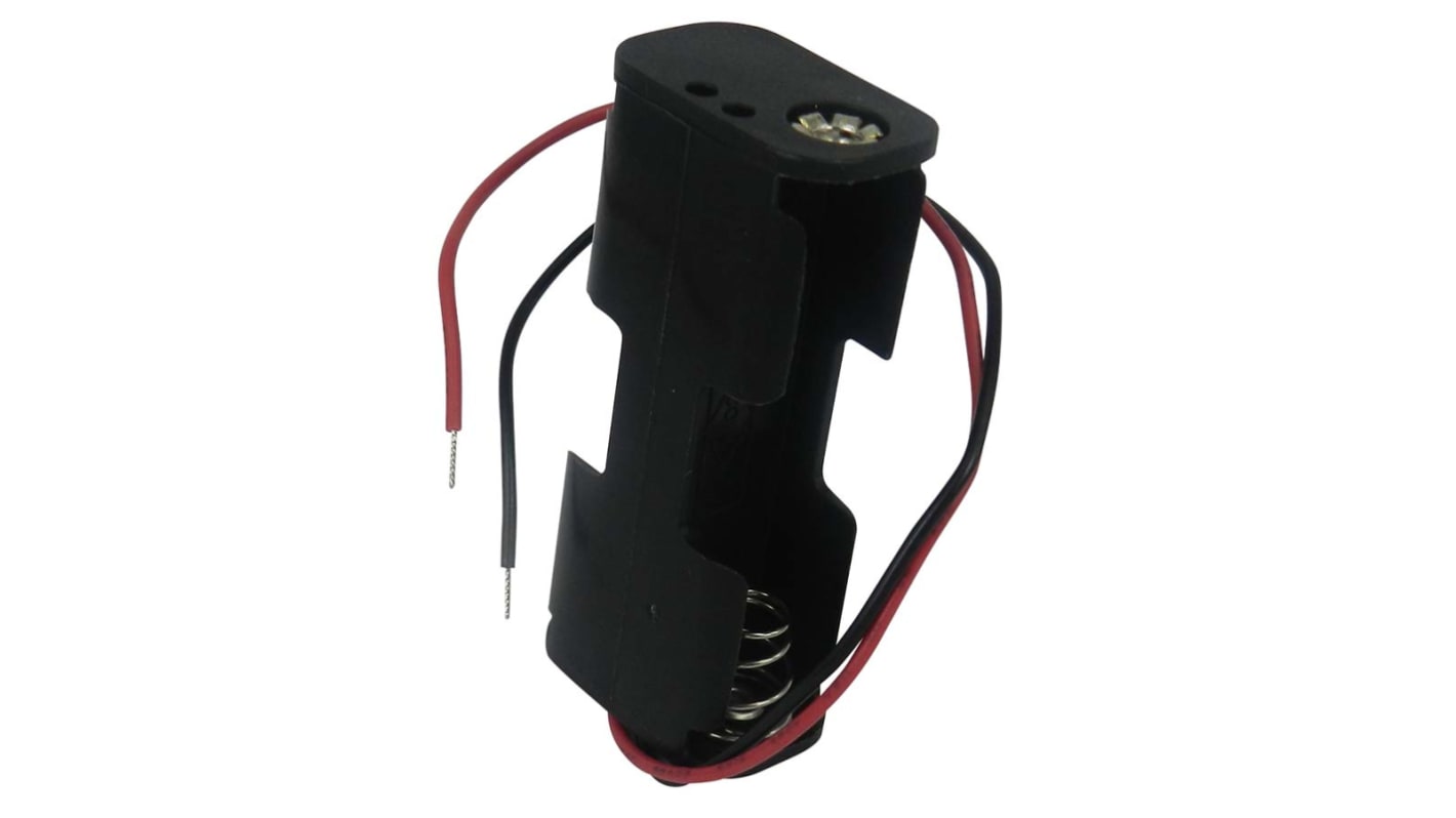 RS PRO AA Batteriholder, terminaltype: Spiralfjeder