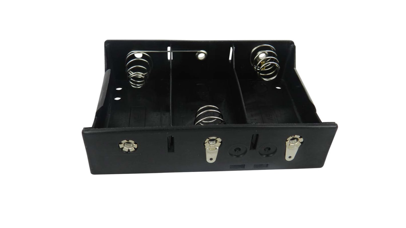RS PRO D Battery Holder, Solder Tag Contact