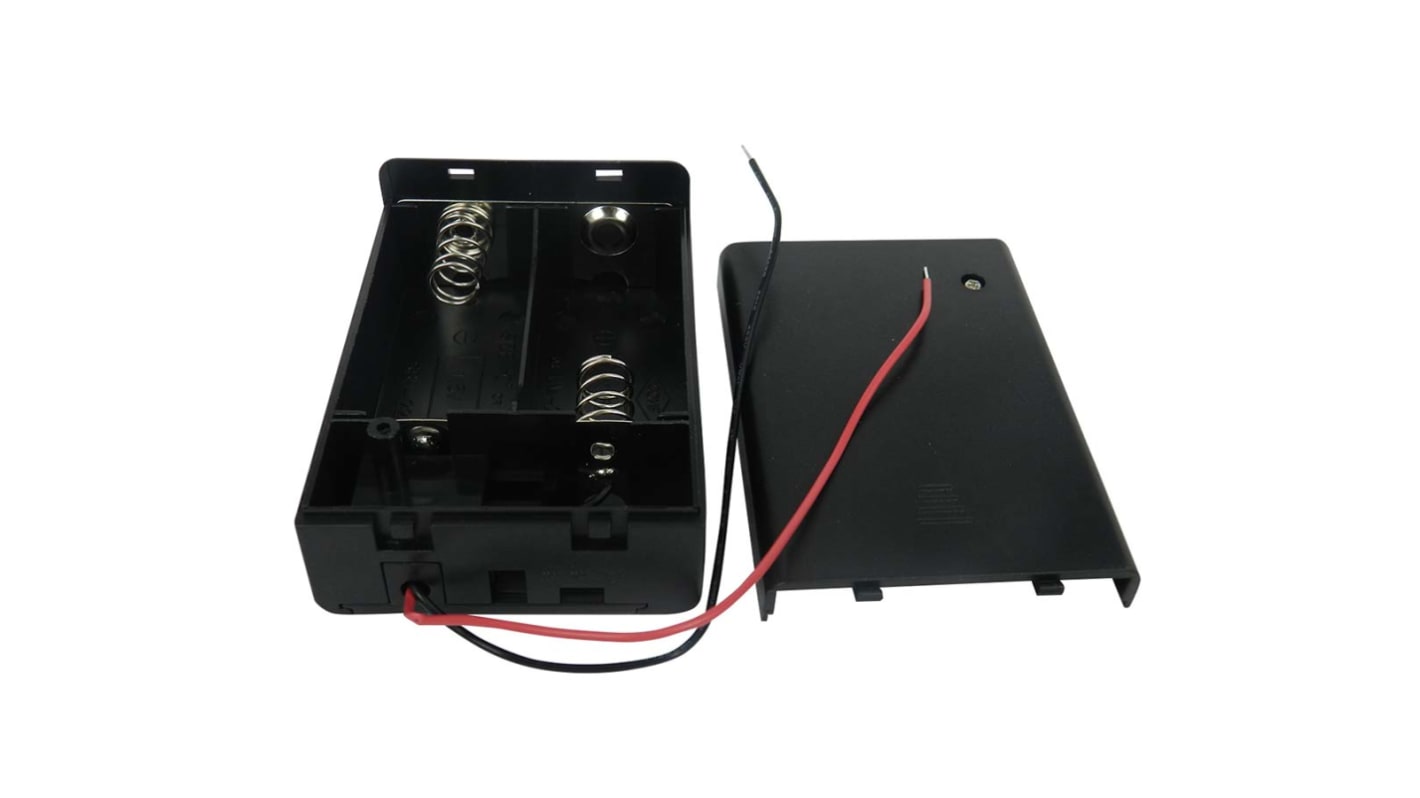 RS PRO C Battery Holder, Coil Spring Contact
