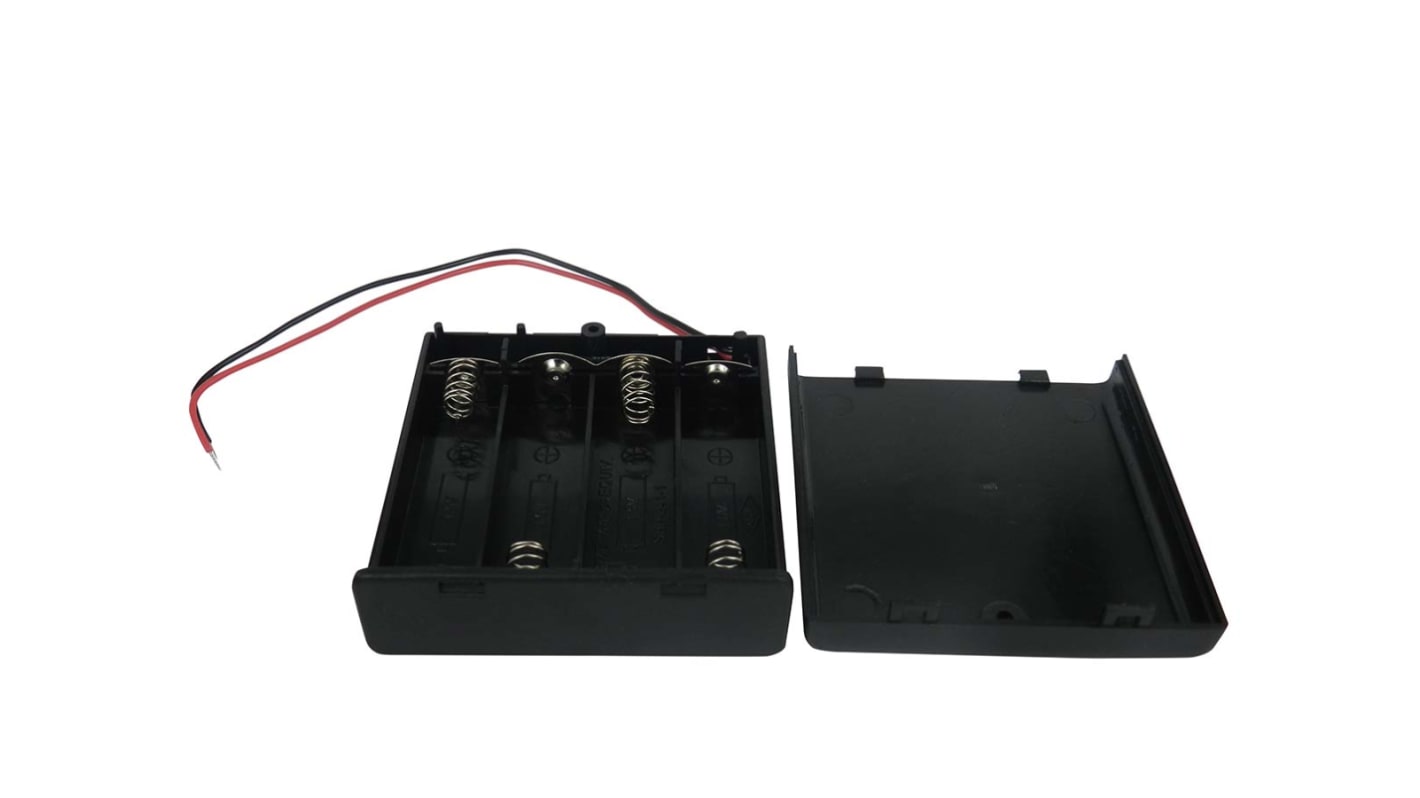 RS PRO AA Battery Holder, Coil Spring Contact