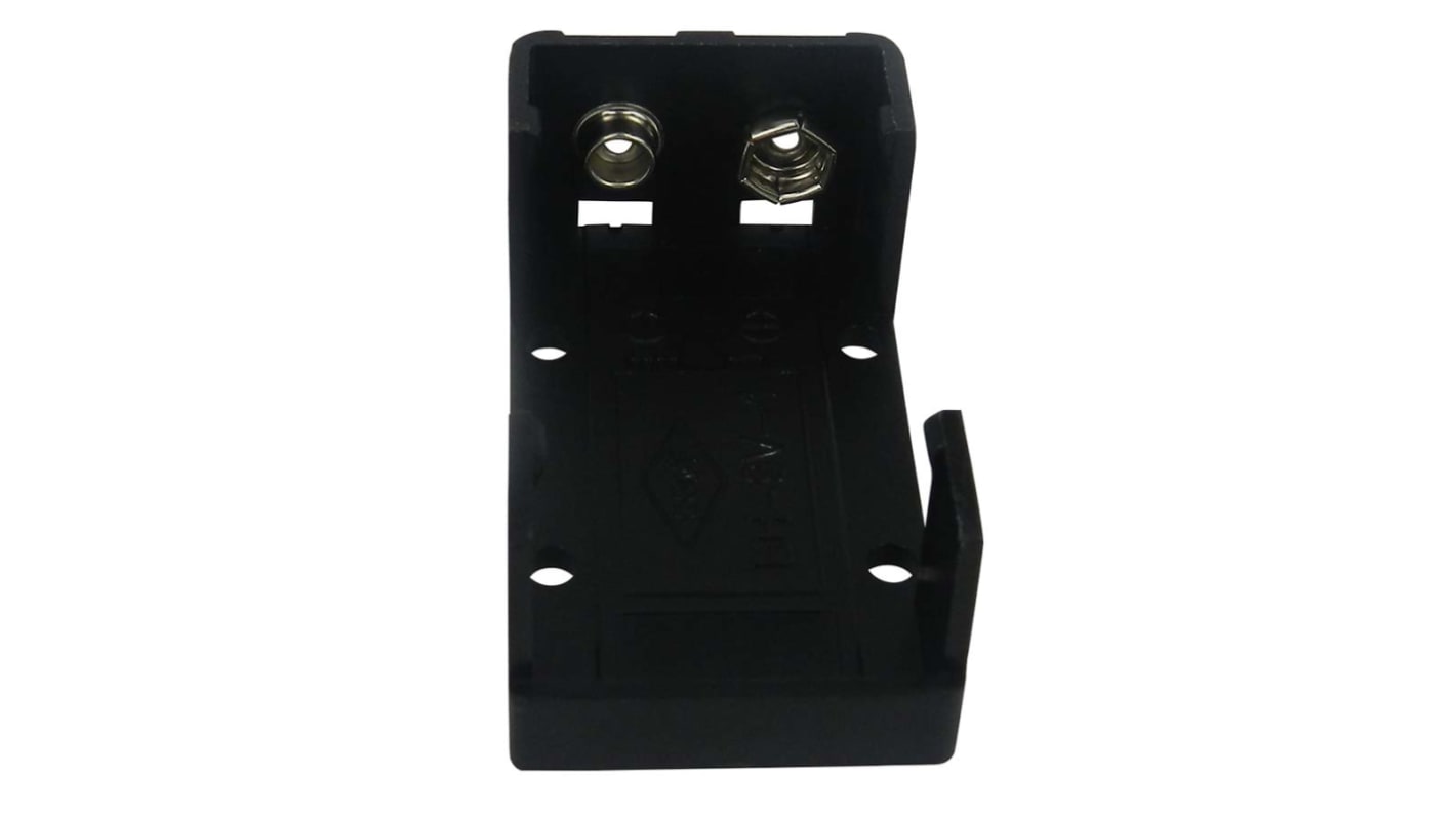 RS PRO 9V PP3 Battery Holder, Solder Tag Contact