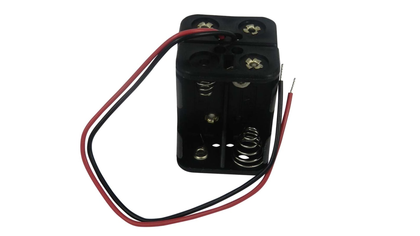 RS PRO N Battery Holder, Coil Spring Contact