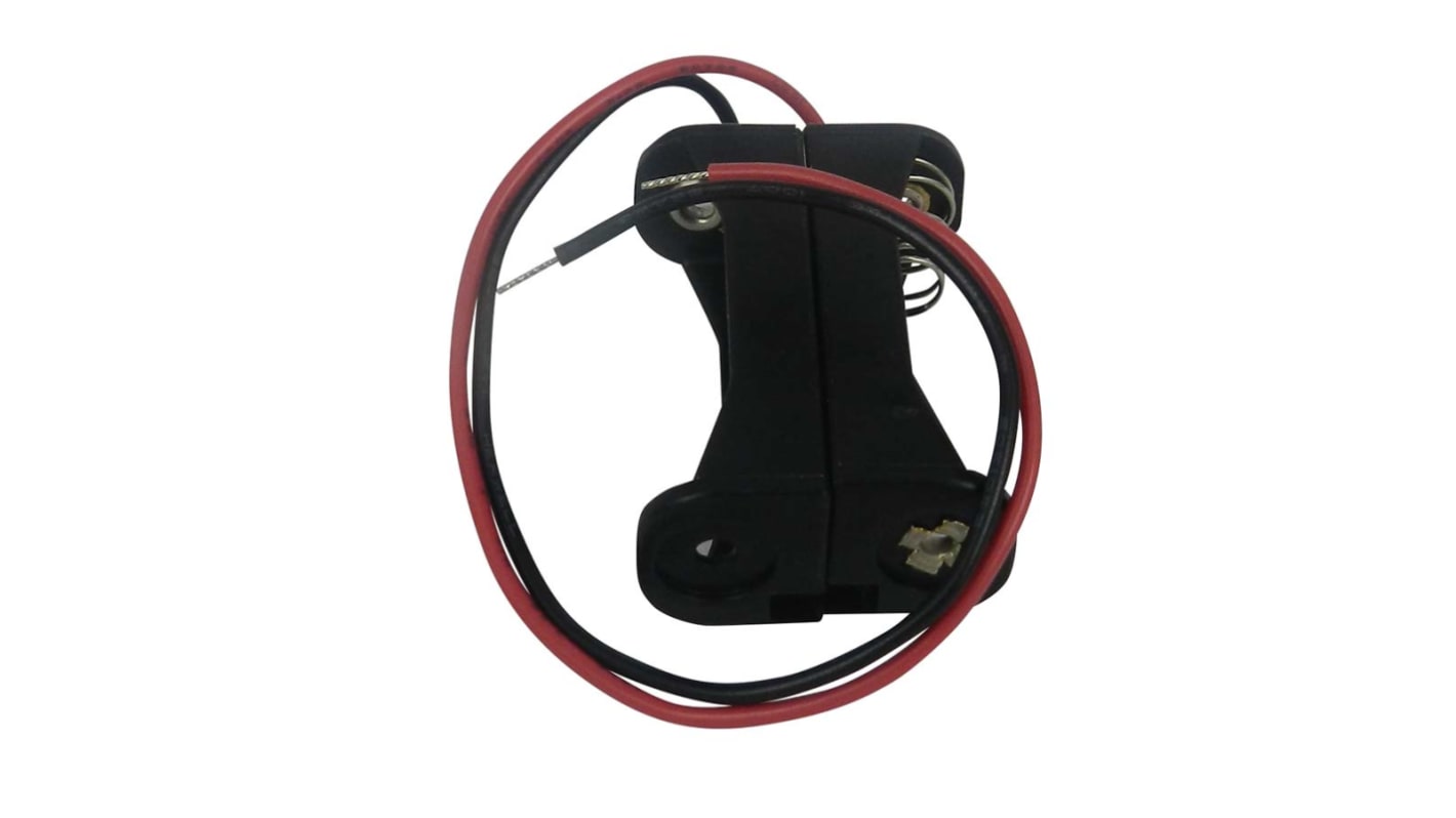 RS PRO 電池ホルダ 2 ワイヤーリード
