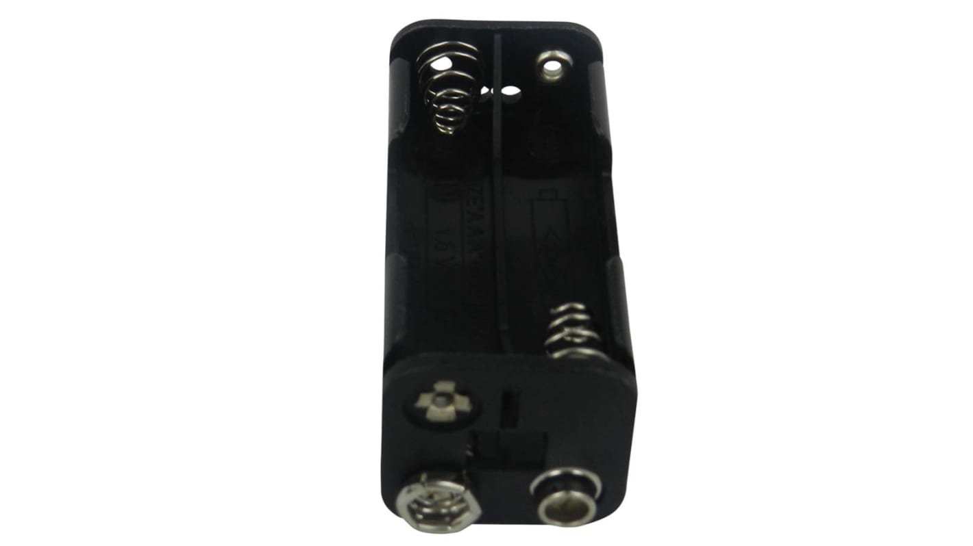 RS PRO AAA Battery Holder, PCB Mounted Contact