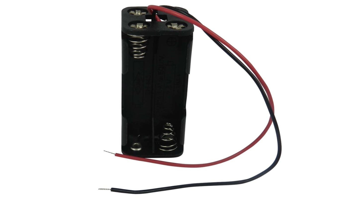 RS PRO AAA Battery Holder, Coil Spring Contact