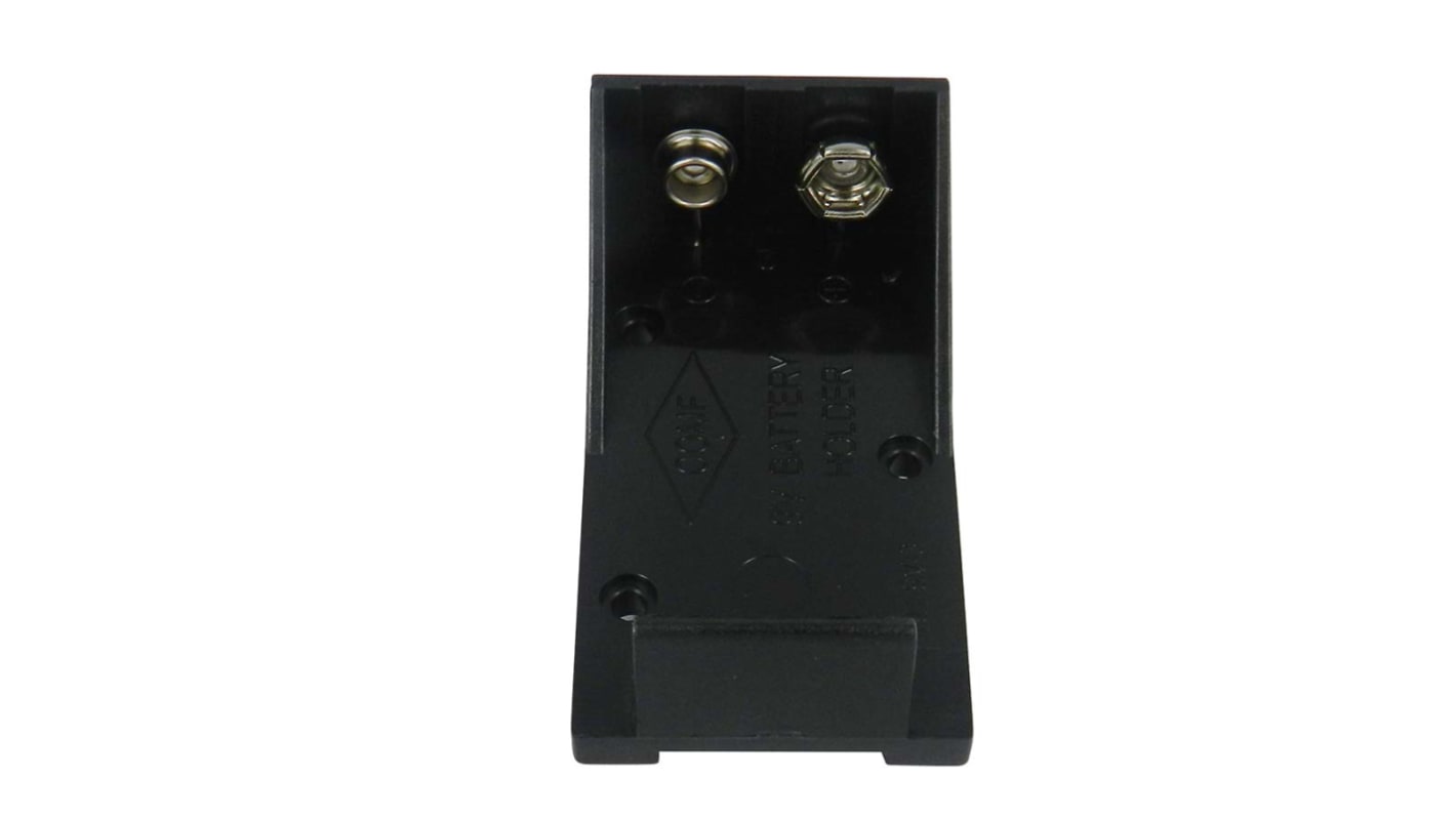 RS PRO 9V PP3 Battery Holder, PCB Mounted Contact