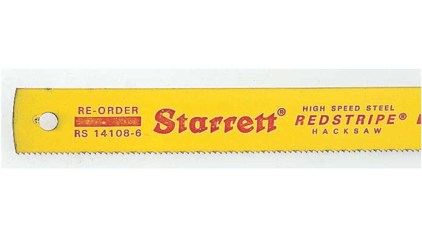 Lama per seghetto a mano Starrett in HSS, L. 300 mm, 10 denti per pollice