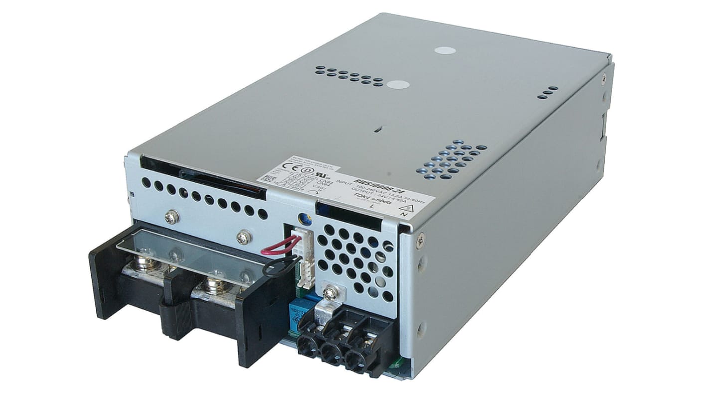 TDK-Lambda Switching Power Supply, RWS1000B-15/S, 15V dc, 67A, 1.005kW, 1 Output, 120 → 340 V dc, 85 →