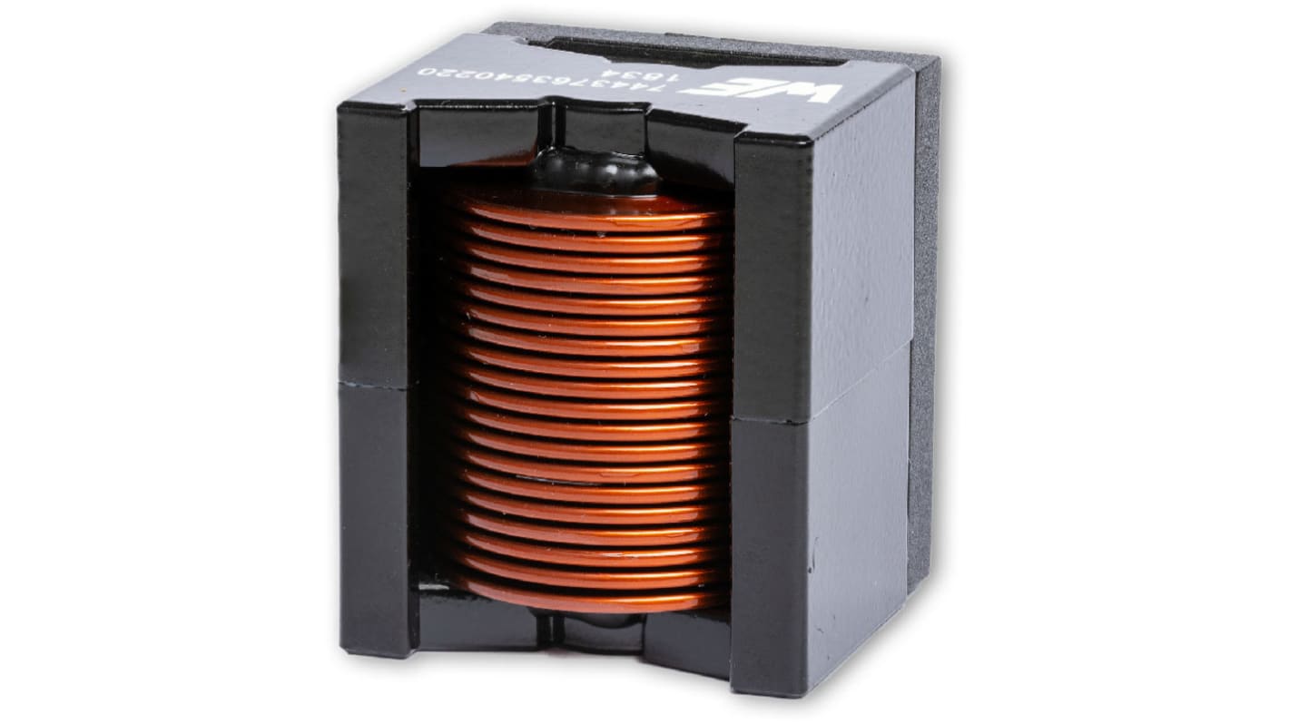 Inductance traversante, 47 μH, 32A, 6.38mΩ, ±20%, Séries WE-HCFT