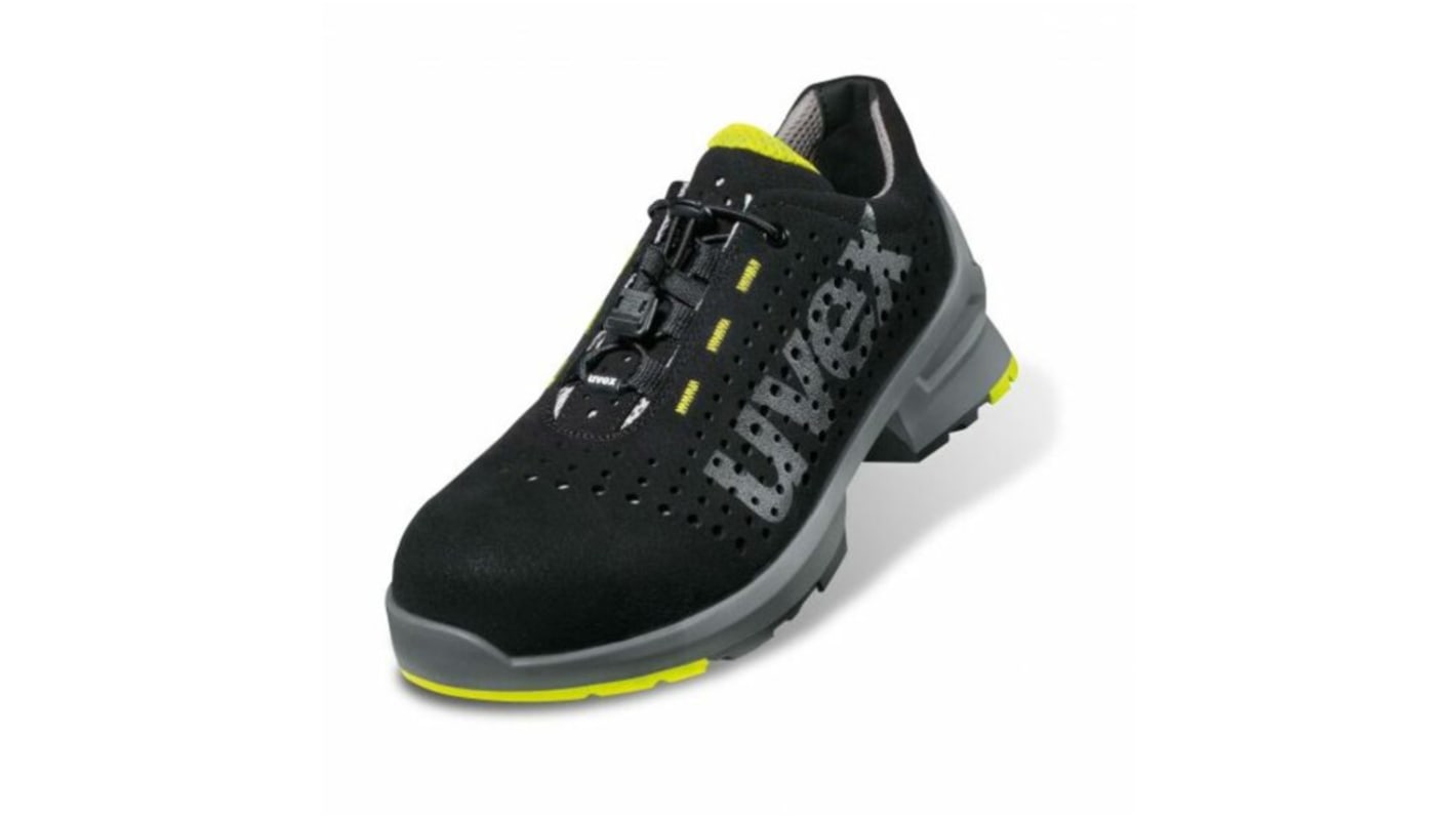 Uvex Uvex 1 Man, Women Black Composite  Toe Capped Safety Trainers, EU 42