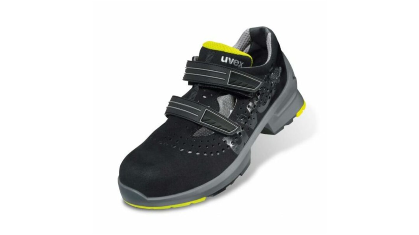 Uvex Uvex 1 Man, Women Black Composite  Toe Capped Safety Trainers, EU 43