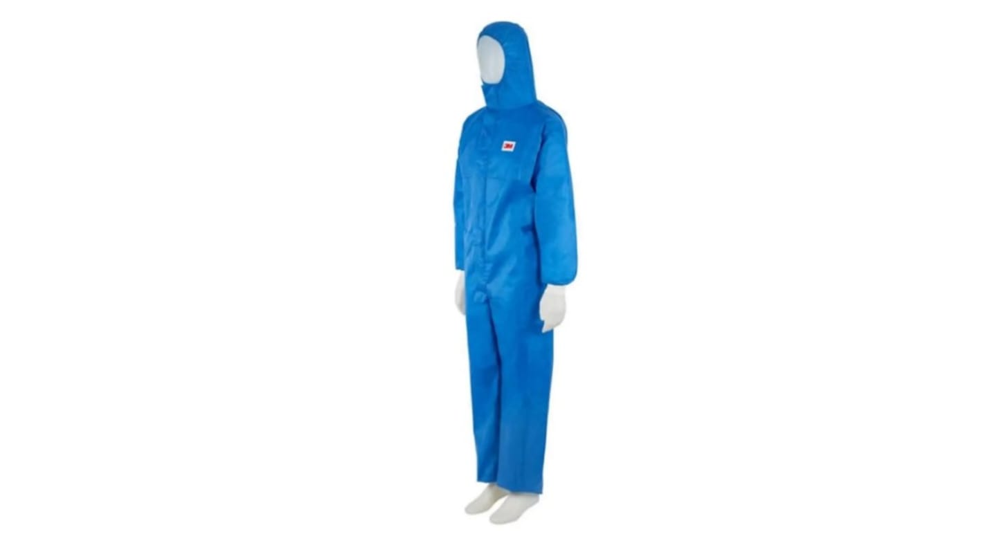 3M Einweg-Overalls XXL Weiß, 186 → 194cm L. mit Kapuze Unisex, SMS-Stoff