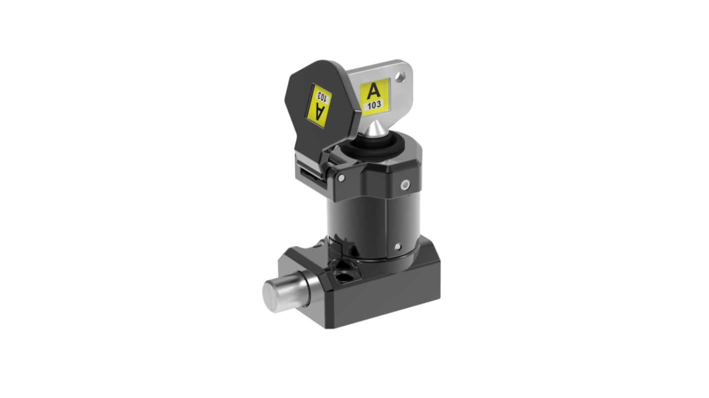 IDEM M-BS Safety Interlock Switch, Mechanical Bolt Actuator Included, Metal, Power Lock