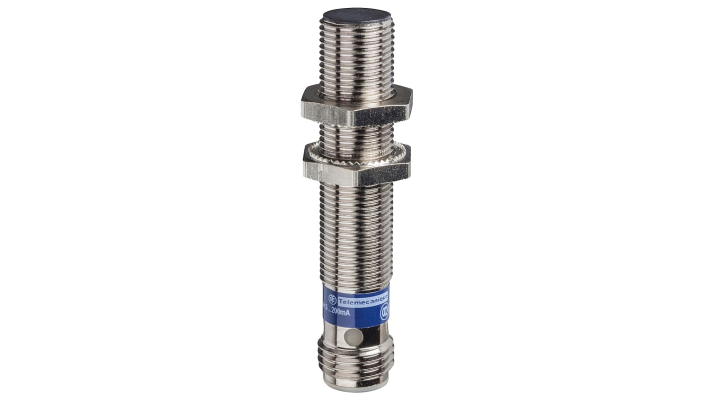 Rs-Online Sensore di prossimità Cilindro filettato Telemecanique Sensors M12 rilevamento 4 mm 10 → 36 V c.c