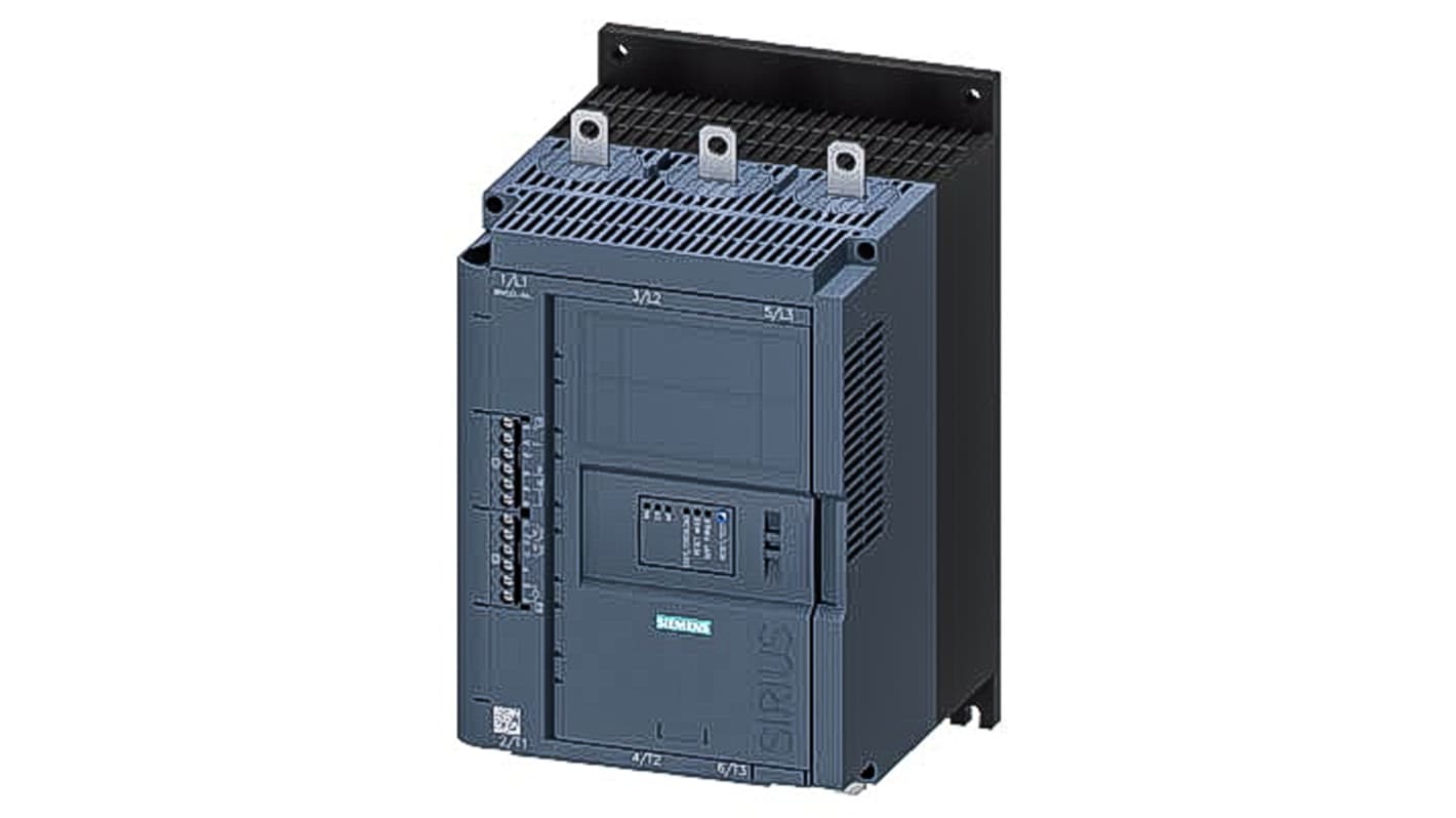 Siemens SIRIUS 3RW Soft Starter, , 132 kW, 480 V ac, 3 Phase