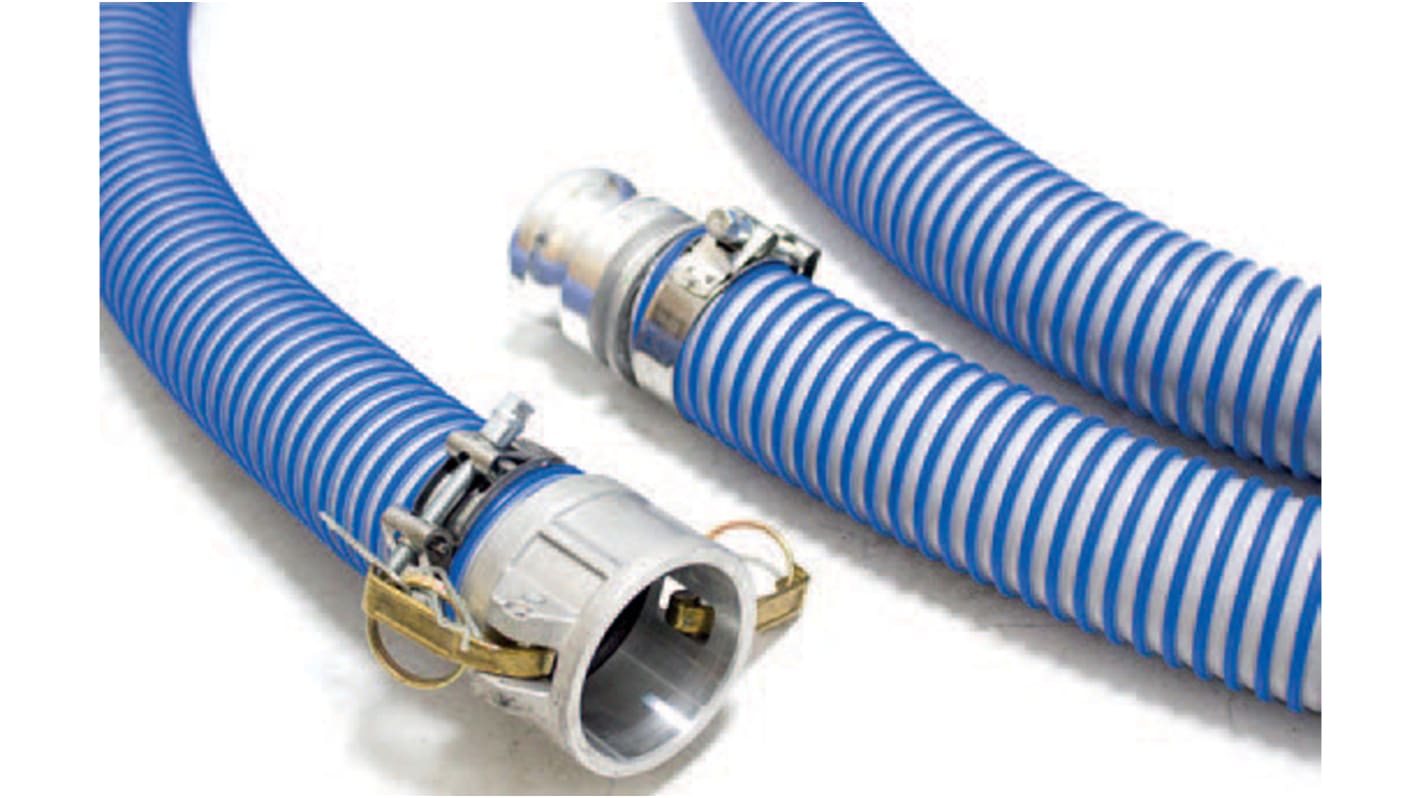 RS PRO Vacuum hose with couplings, 6m Long