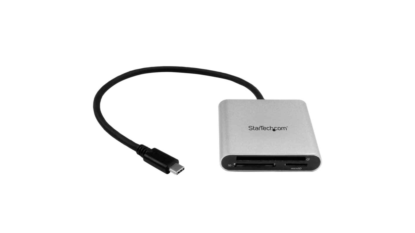 StarTech.com Multi-Kartenlesegerät Extern USB 3.0, 3 Anschl. für Compact Flash, 68 x 64 x 14mm