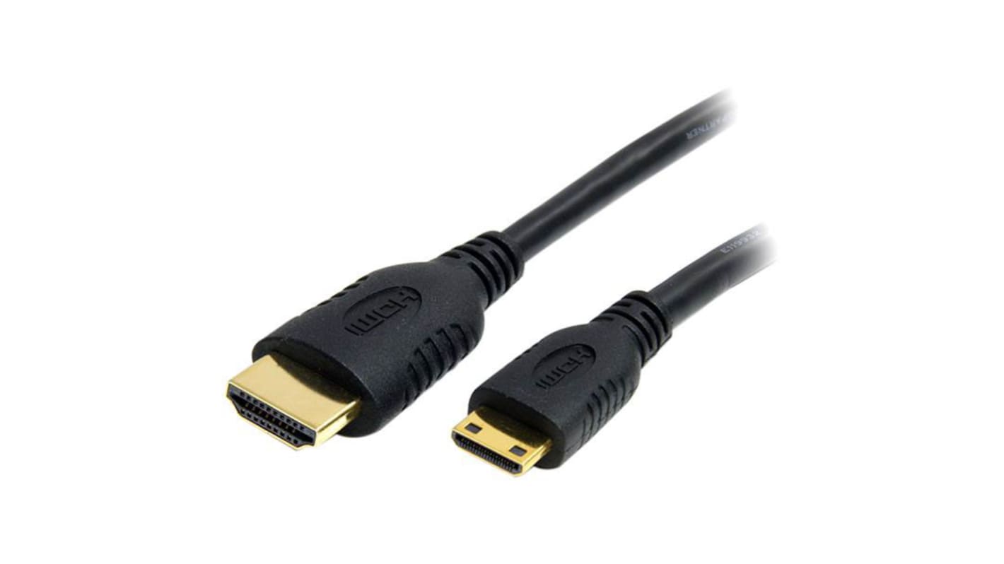 StarTech.com HDMI 1.4, 2m Male HDMI to Male Mini HDMIHigh Speed 4K @ 30Hz