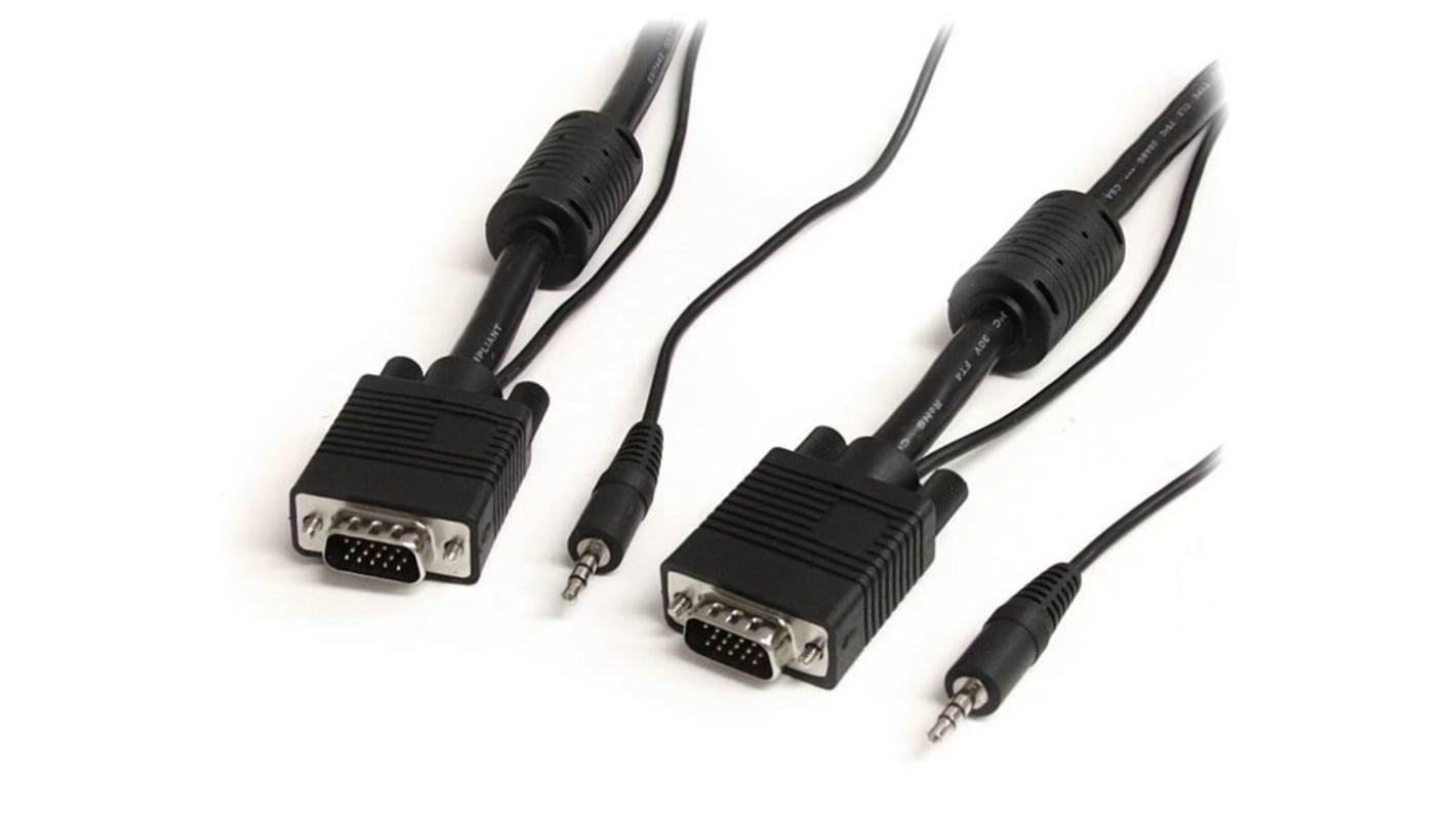 StarTech.com Male VGA to Male VGA  Cable, 10m