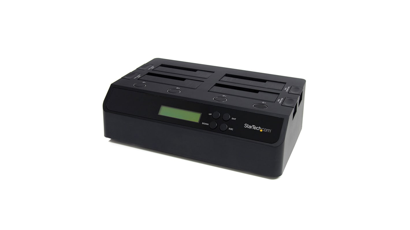 StarTech.com eSATA, USB Type B Hard Drive Docking Station for 4 Drives SATA Hard Drive