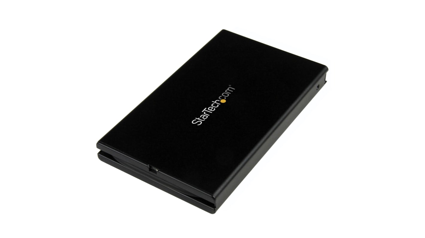 StarTech.com Festplattengehäuse, 2.5Zoll Aluminium, Kunststoff, SATA, USB C, 138.8 x 15.4 x 82.8mm