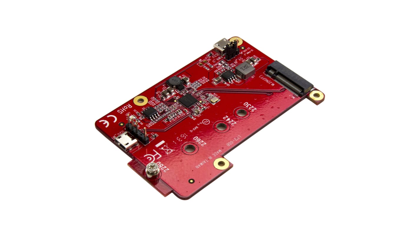 Scheda Raspberry Pi Startech M.2, unità supportate