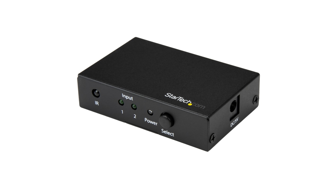 StarTech.com 2 Port 2 Input 1 Output HDMI Switch  - up to 4K