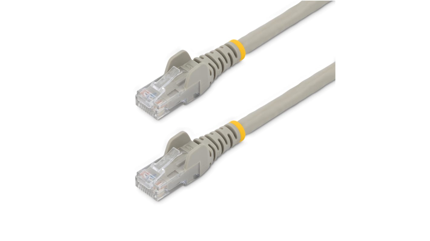 Cable Ethernet Cat6 U/UTP StarTech.com de color Gris, long. 7m, funda de PVC, Calificación CMG